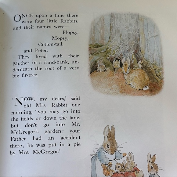 🐰 The Complete Adventures of Peter Rabbit Beatrix Potter Hardcover Book - Picture 5 of 16